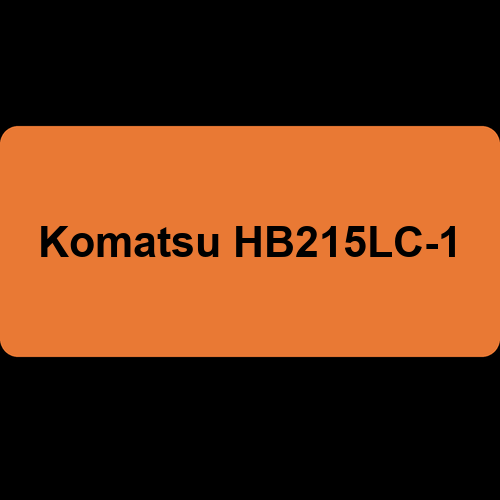 Komatsu HB215LC-1